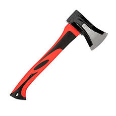 Колун кований 1000 г ручка з фібергласу INTERTOOL HT-0274, фото 3