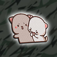 №435 Шеврон "КОТИКИ" 8Х5.5СМ