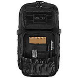 Рюкзак U.S. Assault Large Pack Mil-Tec (Німеччина) molle 36літрів Black, фото 5
