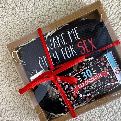 Комплект Шалені пригоди (чорні наручники), фото 1