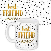 Чашка з принтом Best friend ever