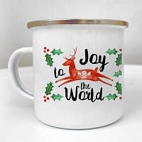 Чашка металева Camper Joy to the world