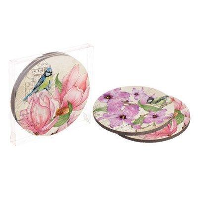 Підставки під гаряче Coaster (корок) Ніжність, фото 1