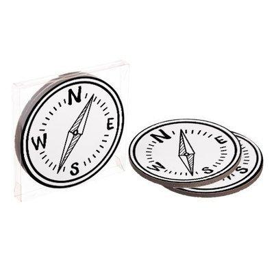 Підставки під гаряче Coaster (корок) Компас, фото 1