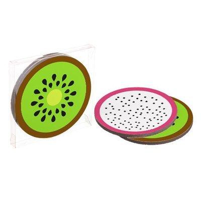 Підставки під гаряче Coaster (корок) Тропічні фрукти, фото 1