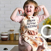 Фартух дитячий повнокольоровий з вашим принтом