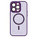 Чохол для Apple iPhone 14 | MagSafe Composite Matte Splash (deep purple), фото 7