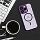 Чохол для Apple iPhone 14 | MagSafe Composite Matte Splash (deep purple), фото 9