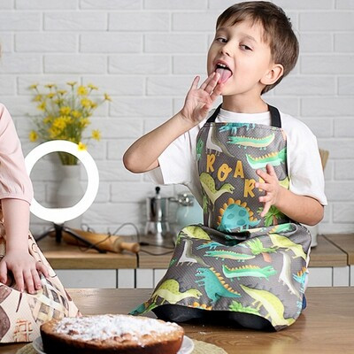 Фартух повнокольоровий  дитячий Roar (динозаврики), фото 1