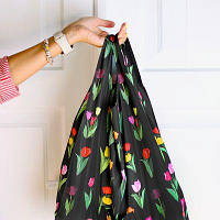 Сумка для покупок складна Тюльпани