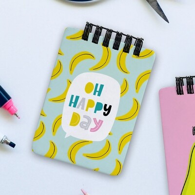 Блокнот на пружині Baby, A7 Oh happy day, фото 1