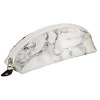Пенал-косметичка Білий мармур