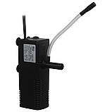 Внутрішній фільтр для акваріума Aqua Nova до 100л. 500л/год (NBF-500), фото 2