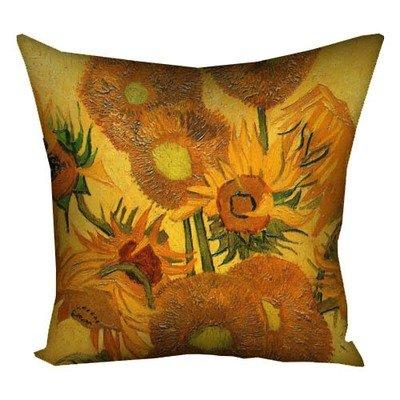Наволочка на подушку 40х40 см Соняхи, фото 1