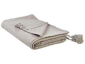 Бавовняне покривало 150 x 200 см Taupe LINDULA