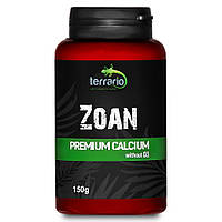 Кальцій без вітаміну D3 для рептилій Terrario Zoan Calcium without D3 150г.