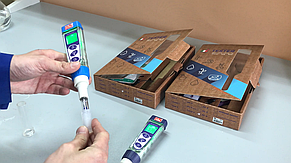 PH-метр/ОВП-метр/кондуктометр/ TDS-метр/солемір ручний XS PC 6 Tester KIT, фото 5