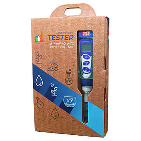 PH-метр/ОВП-метр/кондуктометр/ TDS-метр/солемір ручний XS PC 6 Tester KIT, фото 4