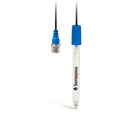 PH-електрод SENSOREX PH2400 (збільшений термін служби, скляний, кабель 1 м, BNC), фото 1