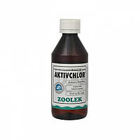 Дезінфікуючий препарат Zoolek Aktivchlor 250мл (0558)