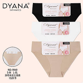 Трусики Dyana три гладкі кольори