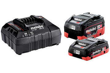 Набір акумуляторів METABO LIHD 1 X 4,0 А·Г + 1 X 5,5 А·Г (685160000)