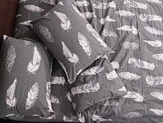 Євро-максі набір постільної білизни 200*220 з Фланелі №954682 Черешенка™, фото 2