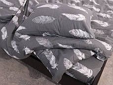 Євро-максі набір постільної білизни 200*220 з Фланелі №954682 Черешенка™, фото 3