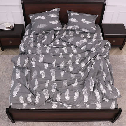 Євро-максі набір постільної білизни 200*220 з Фланелі №954682 Черешенка™, фото 1