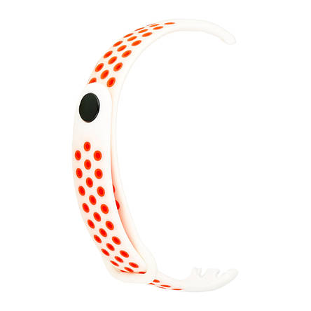Ремінець Nike Sport Mi Band 8 White Red, фото 2