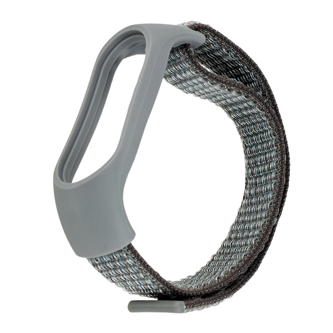 Ремінець Nylon Mi Band 3/4/5/6/7 Storm Gray