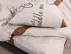 Євро-максі набір постільної білизни 200*220 з Фланелі №954681 Черешенка™, фото 3