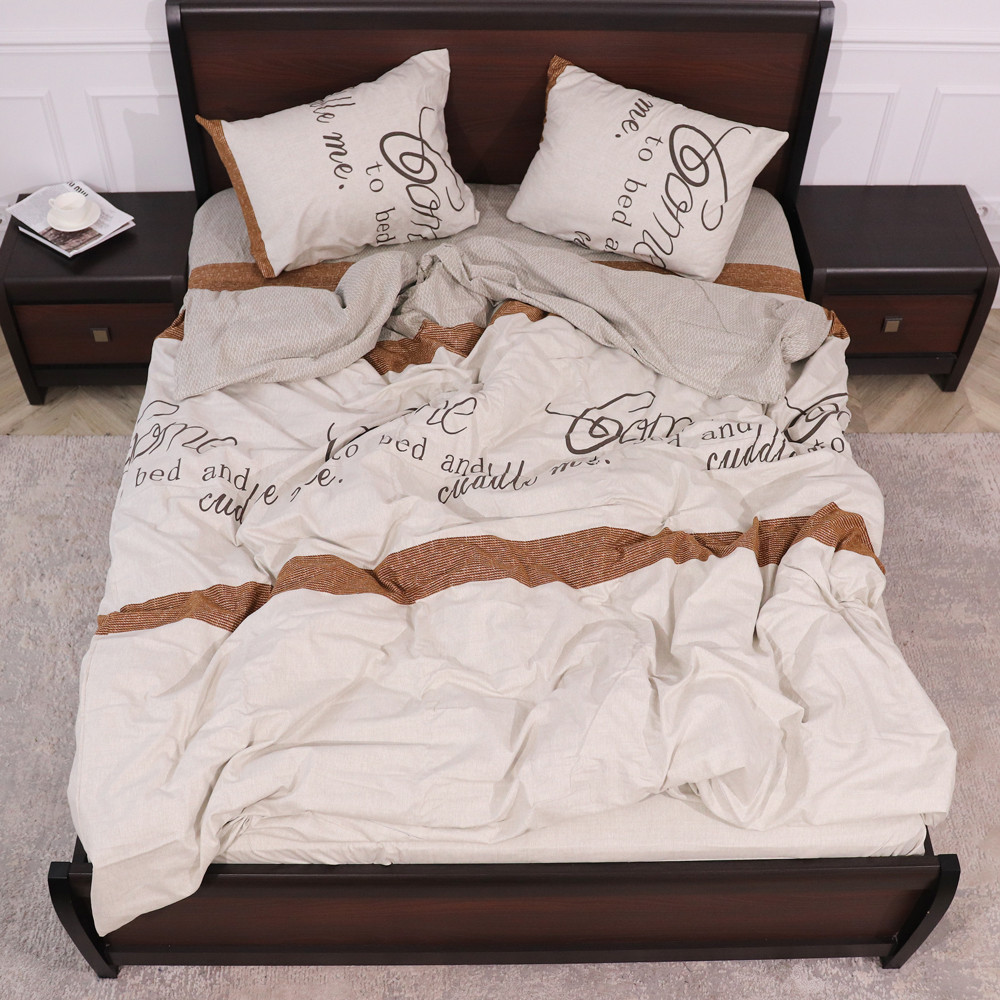 Євро-максі набір постільної білизни 200*220 з Фланелі №954681 Черешенка™