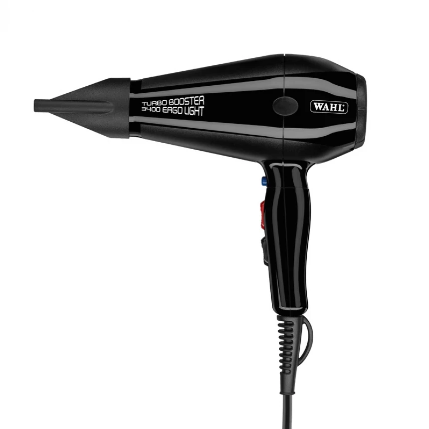 Фен для волосся з іонізацією Wahl Turbo Booster 3400 Ergo Light 2400 Вт 4314-0475