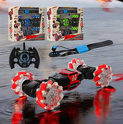 Машинка-перевертень на радіокеруванні Skidding. Трюкова машинка-перевертень із пультом керування.