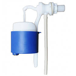 Клапан впускний для унітаза 54 1/2 дюйми бокове підключення пластик