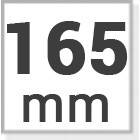 165 mm