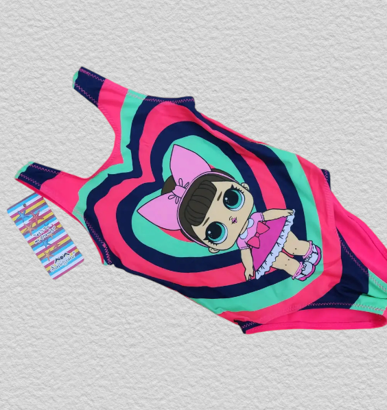 Купальник слитный детский Samegame 195 коралл(В НАЛИЧИИ ТОЛЬКО 24 26 28 30 32 УКР р-ры)