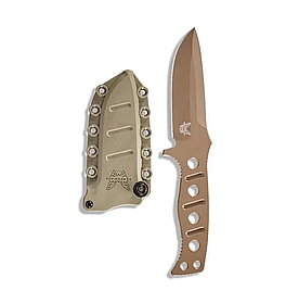 Ніж тактичний Benchmade Adamas Fixed Knife 375FE-1, D2, Колір: Flat Earth