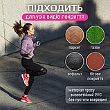 Скакалка з лічильником стрибків, швидкісна скакалка для кросфіту схуднення 3 м чорна-блакитна (1215), фото 7