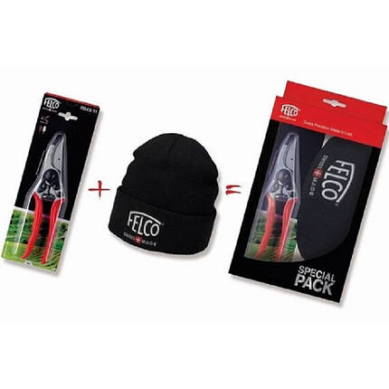 Садовий секатор FELCO 11 + Фірмова шапка Фелко (Швейцарія), фото 1