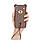 Чохол Baseus для iPhone XS/X Bear Silicone Case, Brown (WIAPIPH58-BE08), фото 3