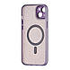 Чохол для Apple iPhone 14 | MagSafe Composite Matte Splash (deep purple), фото 4