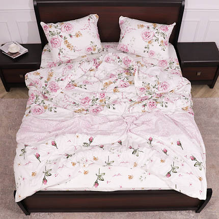 Євро-максі набір постільної білизни 200*220 з Фланелі №954072 Черешенка™, фото 1