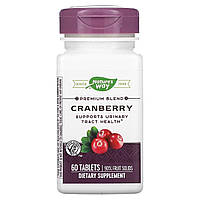 Журавлина, преміум-суміш, 400 мг, Cranberry, Premium Blend, Nature's Way, 60 таблеток