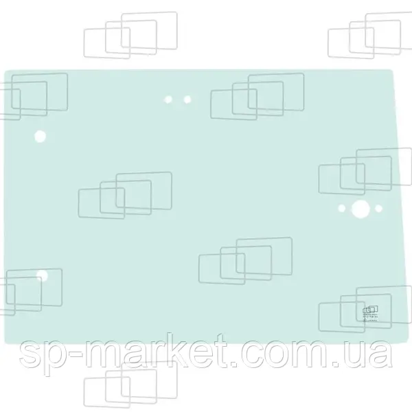 Дверне нижнє скло CASE 721E 76303460 521 621 721 821 921 1021 1121 1221 SERIES E F., фото 1