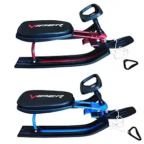 Дитячий снігокат санки VIPER від Crosser з м'яким сидінням, фото 1