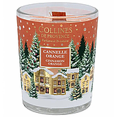 Свічка Апельсин-Кориця Collines de Provence Cinnamon Orange 75 г