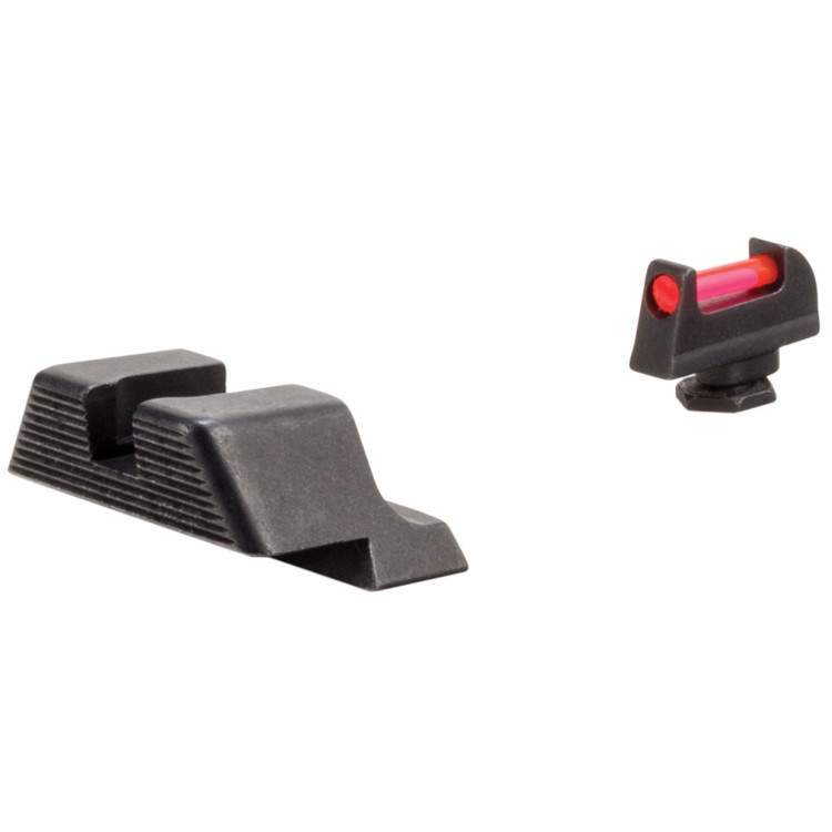Мушка + цілик Trijicon Fiber Set Red для пістолетів Glock 9mm/.40 (крім MOS), фото 1