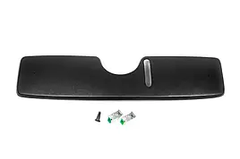 Зимова накладка на рещітку (захист) Skoda Superb 2001-2008 ВЕРХ матова